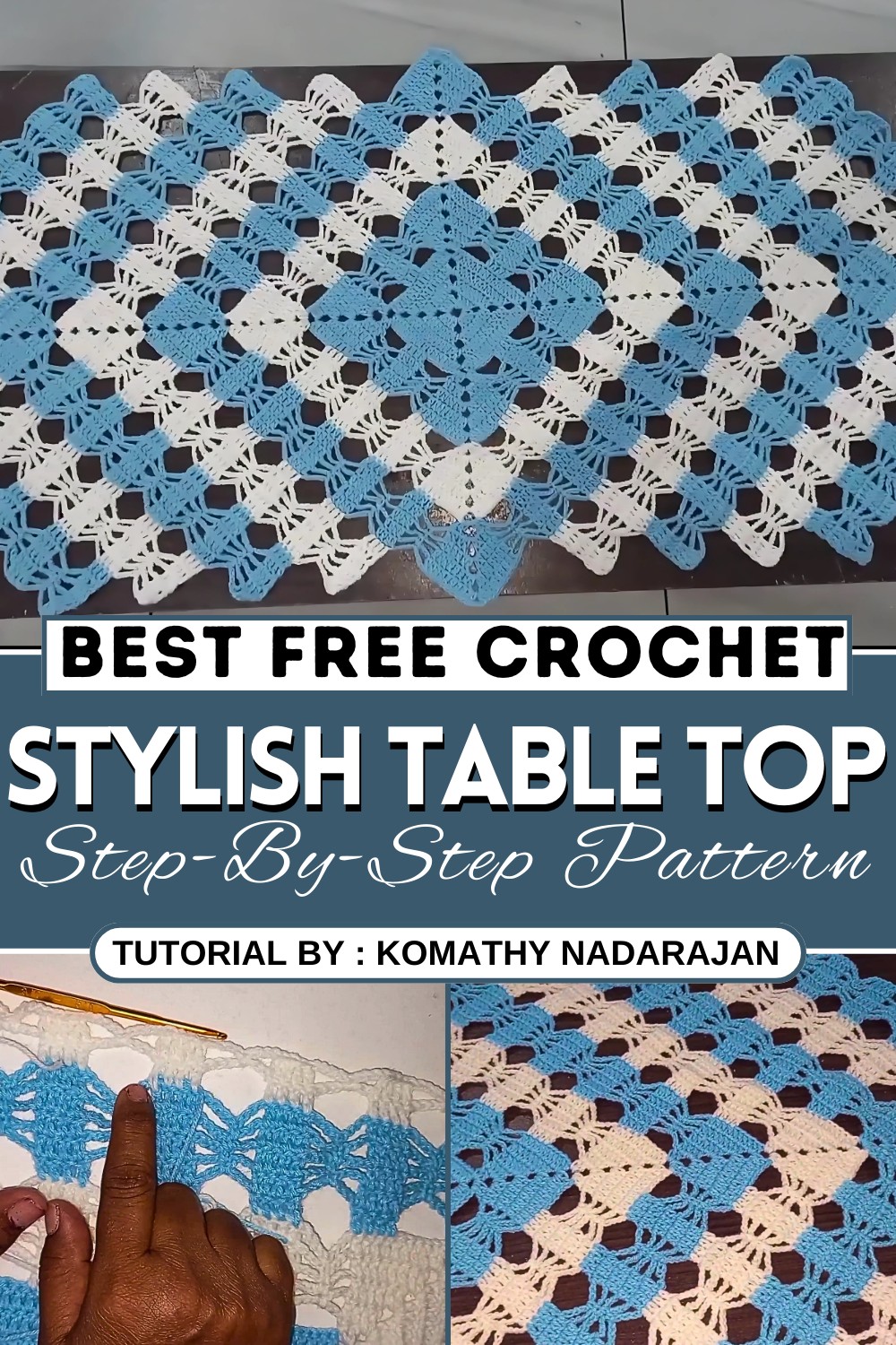 How To Crochet Stylish Table Top