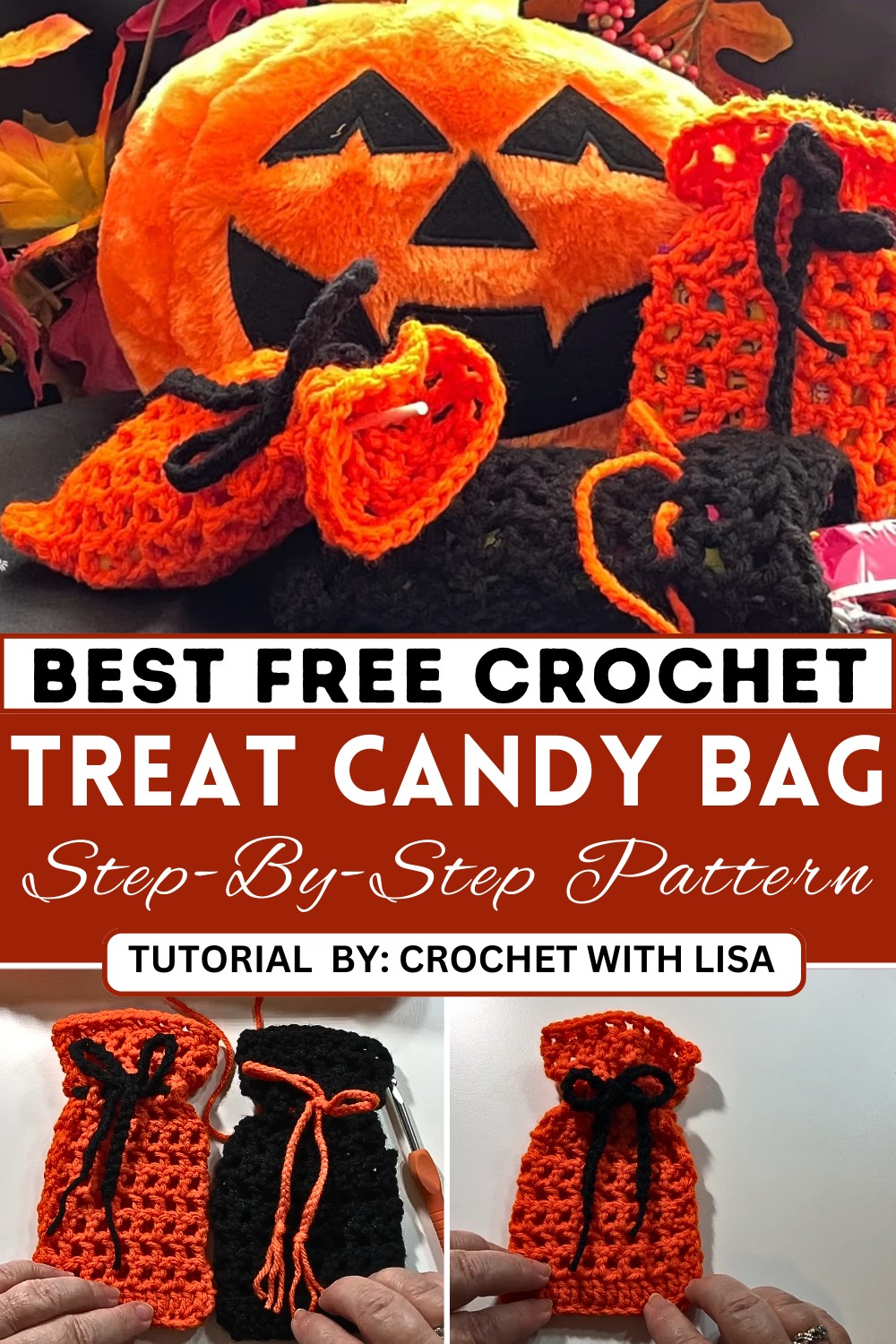 How to Crochet These Easy Treat Bags