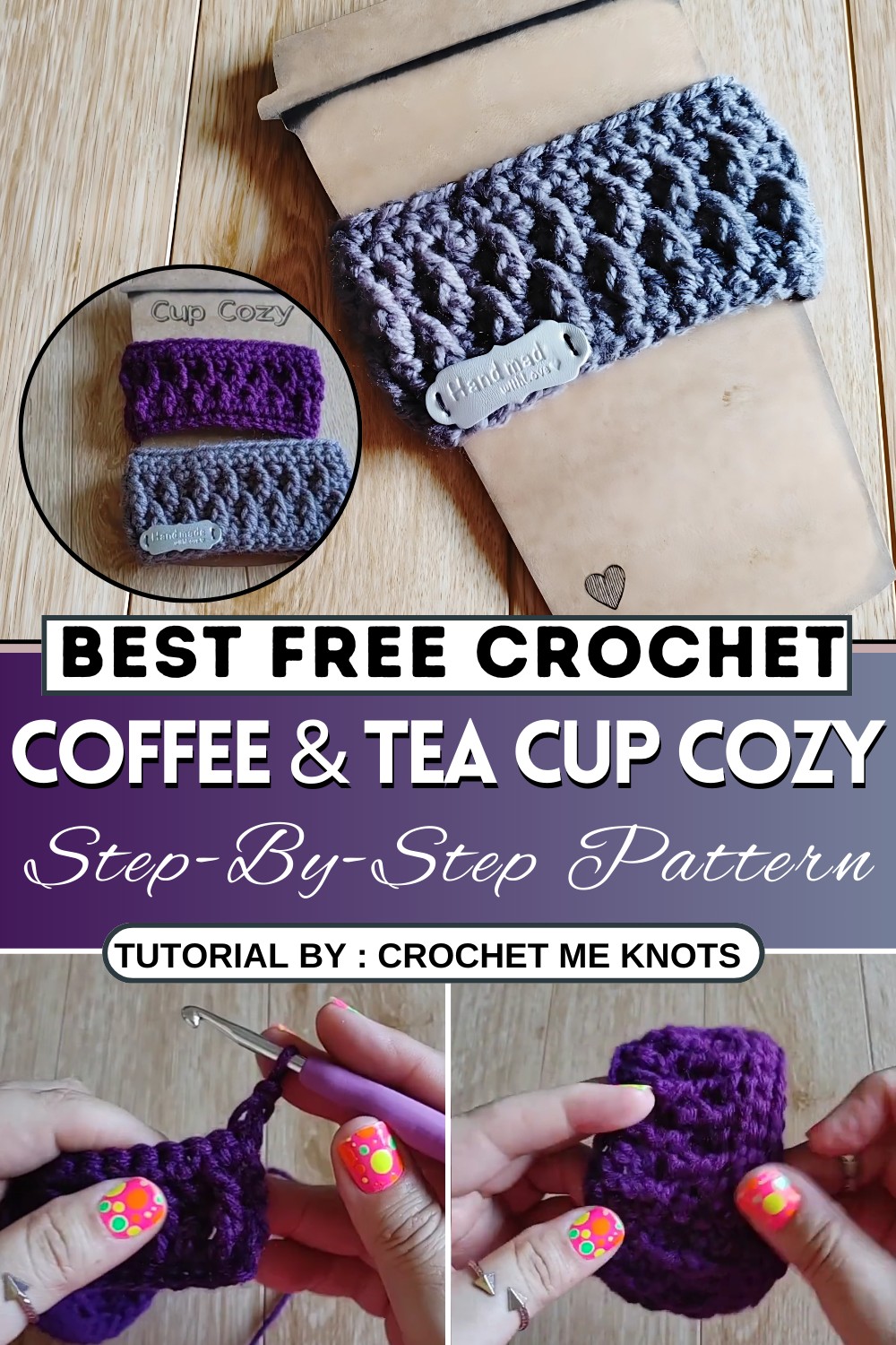 How to Crochet a Beautiful Coffee Tea Cup Cozy