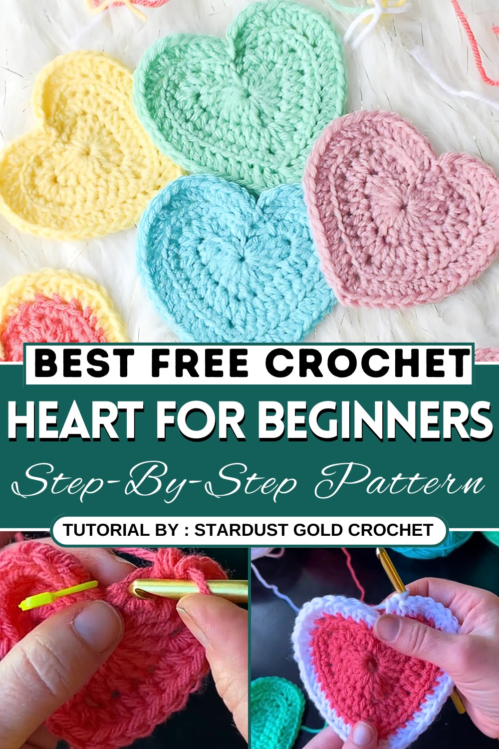 How to Crochet a Heart for Beginners