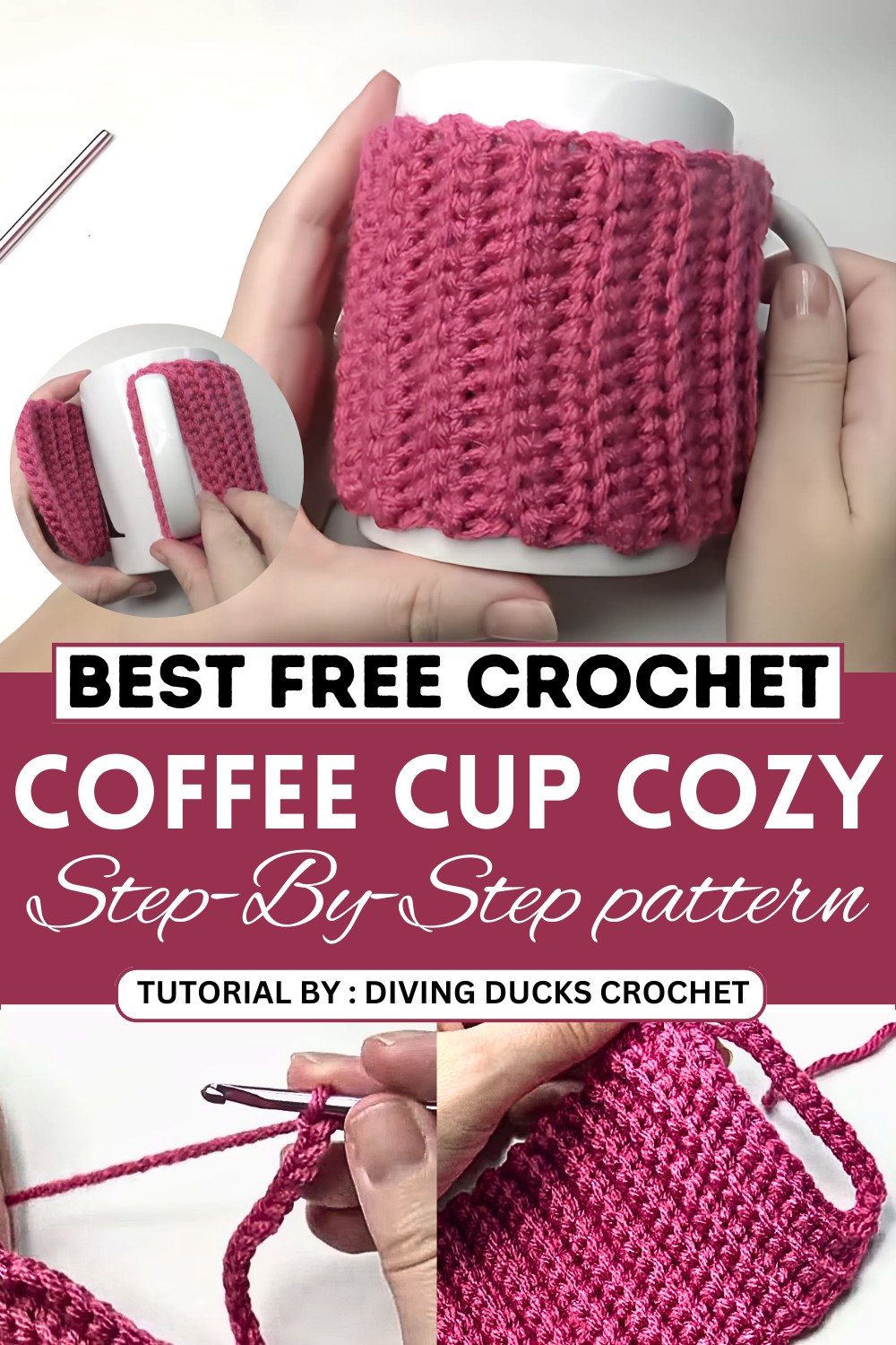 How to Crochet a Mug Cozy for Beginners
