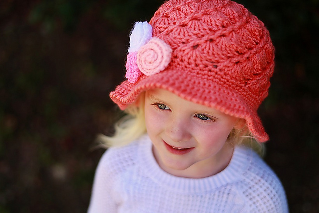 Crochet sun hat