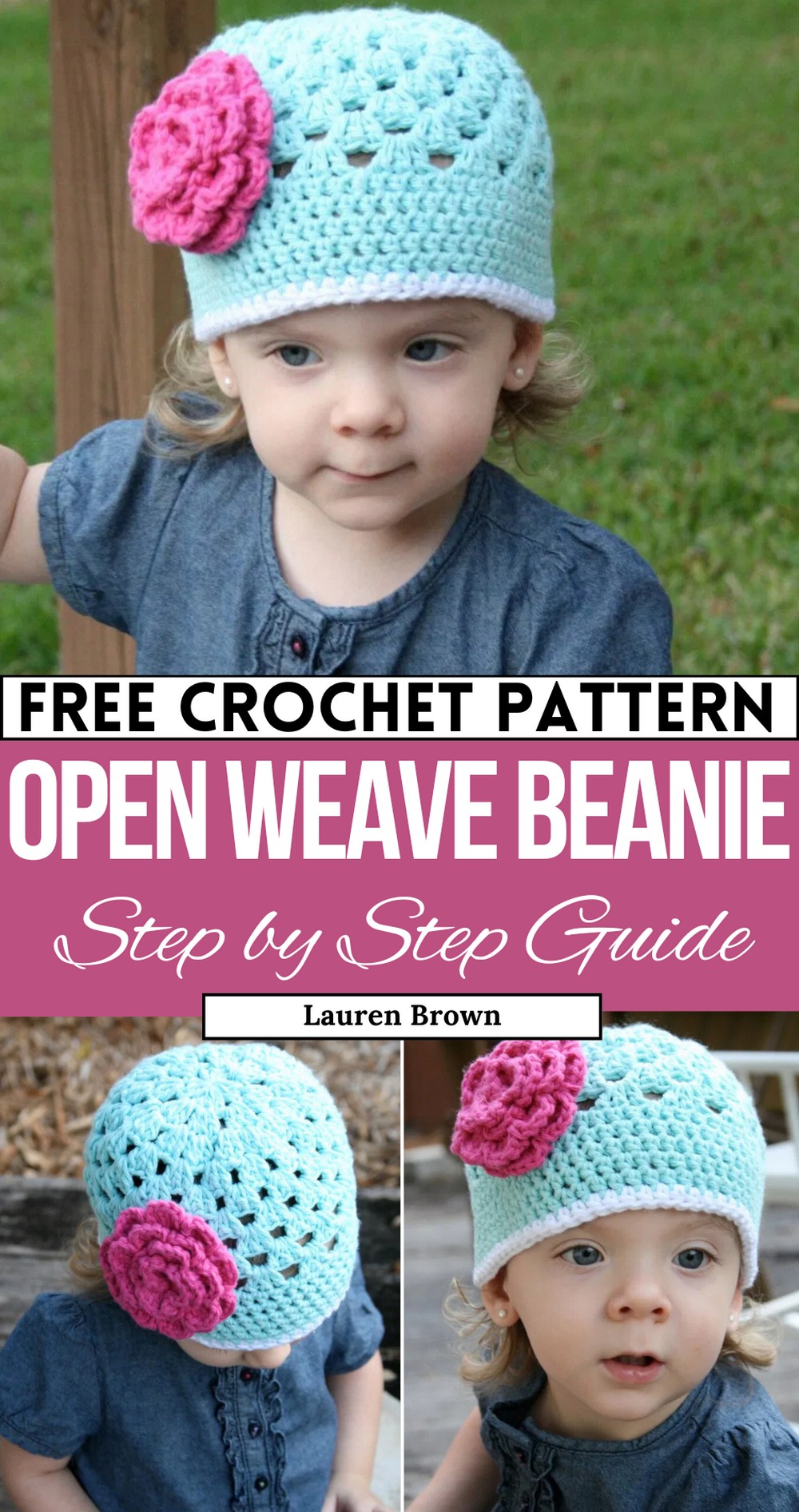 Open Weave Beanie