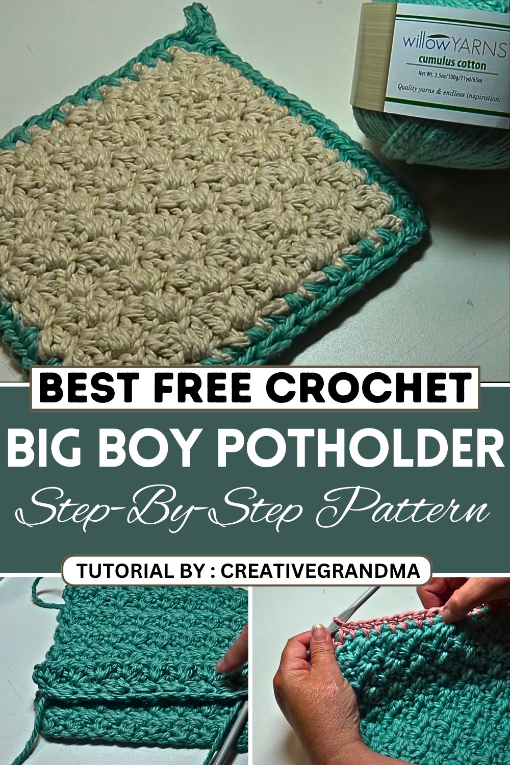Quick & Easy Crochet - Big Boy Potholder