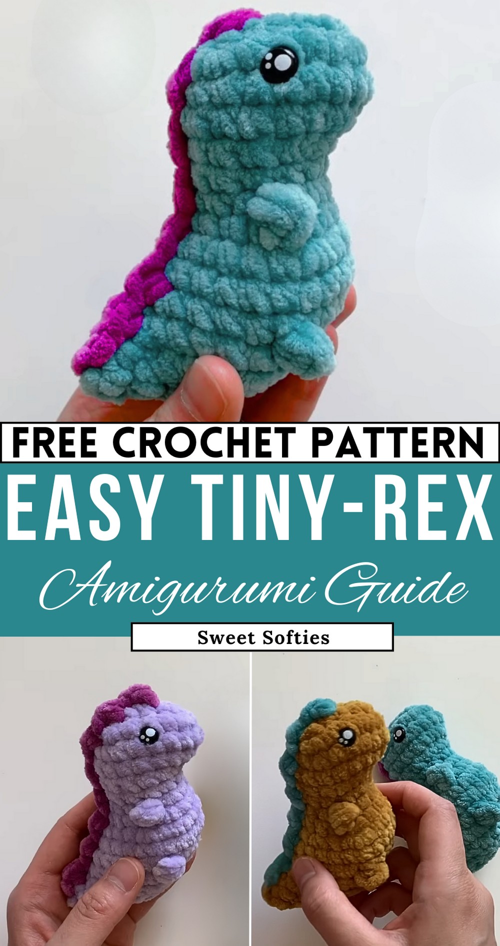 TINY-REX Crochet Tutorial