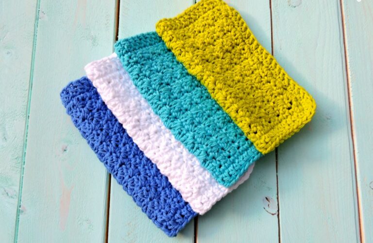 Textured-washcloth