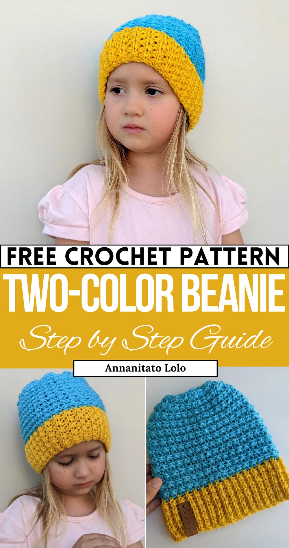 Two-Color Toddler Beanie