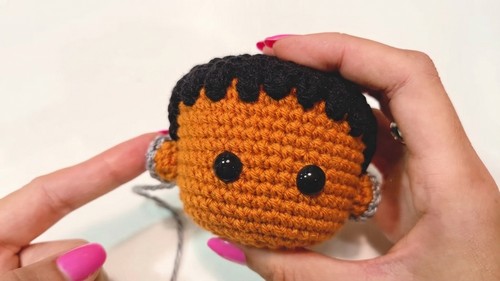 Crochet Amigurumi Frankenstein Free Easy Pattern 5