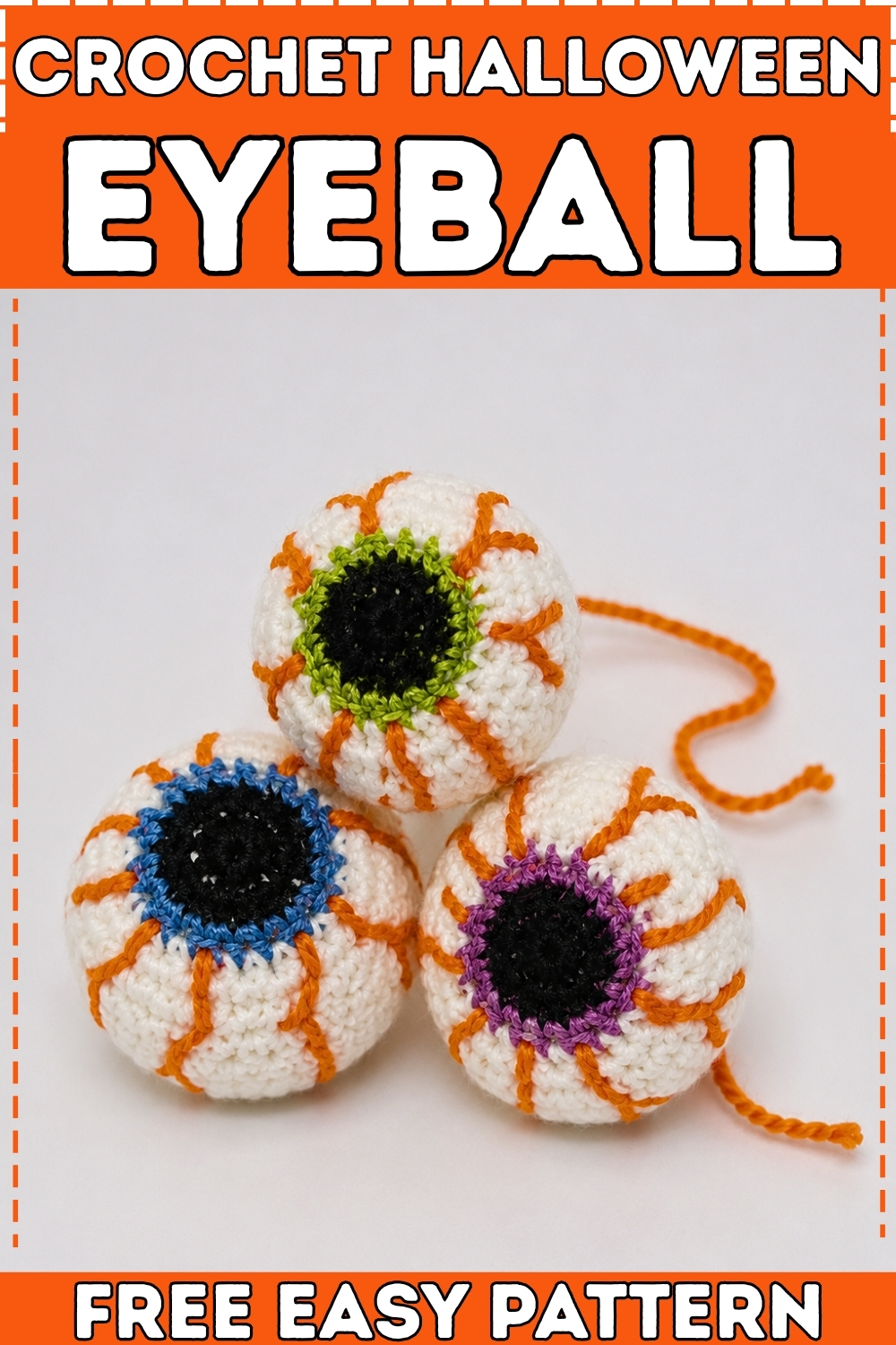 fREE Crochet halloween eyeball