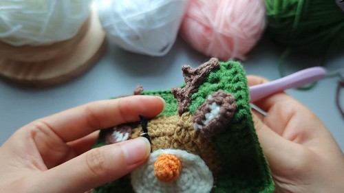 Crochet Christmas Baby Blanket Amigurumi 4