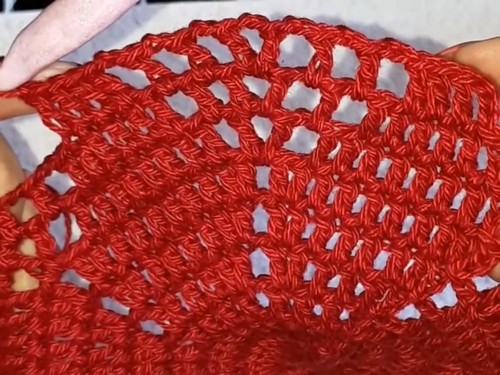Crochet Christmas Doily Placemat Amigurumi 2