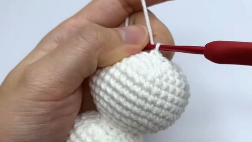 Christmas Snowman Amigurumi Crochet 2