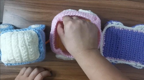 Crochet Christmas Train Amigurumi 4