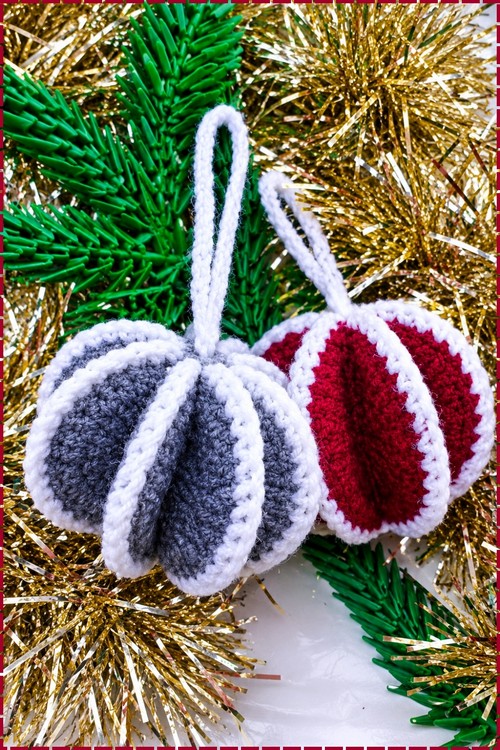 Crochet Christmas Bauble 5