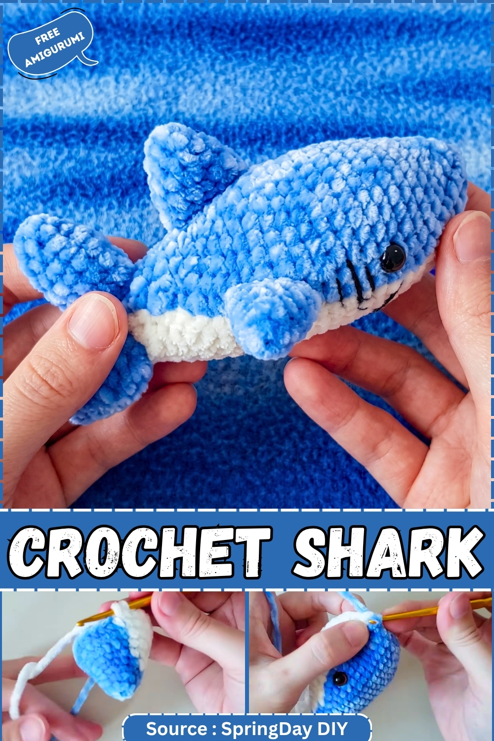 crochet Shark Amigurumi